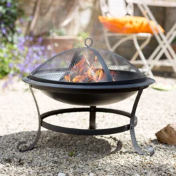 La Hacienda Albion Steel Firepit 12 La Hacienda Albion Steel Firepit -Plant Garden World la hacienda albion steel firepit5055025581657 03i bq