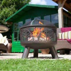 La Hacienda Alexis Steel Firepit -Plant Garden World la hacienda alexis steel firepit5055025581688 01i bq