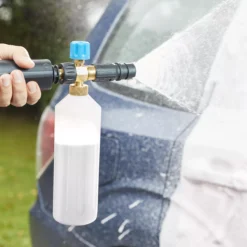 Mac Allister Brass Pressure Washer Foamer -Plant Garden World mac allister brass pressure washer foamer5059340087634 02i