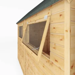 Mercia 10x8 Ft Barn Shiplap Wooden 2 Door Shed With Floor -Plant Garden World mercia 10x8 ft barn shiplap wooden 2 door shed with floor5029442009278 04c