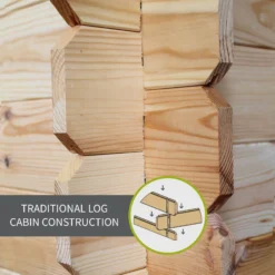 Mercia 10x8 Pent Tongue & Groove Cabin With Double Door 15 Mercia 10x8 Pent Tongue & Groove Cabin With Double Door -Plant Garden World mercia 10x8 pent tongue groove cabin with double door5029442002446 40c bq