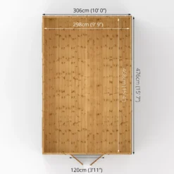 Mercia 16x10 Apex Shiplap Workshop With Double Door -Plant Garden World mercia 16x10 apex shiplap workshop with double door5029442006284 02t bq