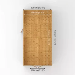 Mercia 20x10 Apex Shiplap Workshop With Double Door -Plant Garden World mercia 20x10 apex shiplap workshop with double door5029442006307 02t bq