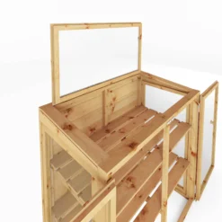 Mercia 4x2 Greenhouse With Flap Vent 10 Mercia 4x2 Greenhouse With Flap Vent -Plant Garden World mercia 4x2 greenhouse with flap vent5029442092782 36c bq