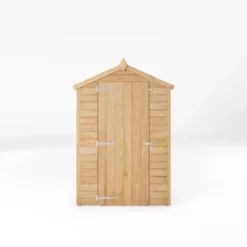 Mercia 6x4 Ft Apex Overlap Wooden 2 Windows Shed With Floor -Plant Garden World mercia 6x4 ft apex overlap wooden 2 windows shed with floor5029442075099 02c