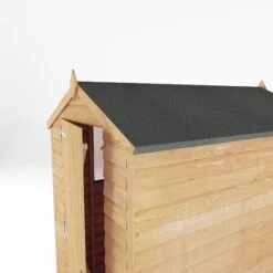 Mercia 6x4 Ft Apex Overlap Wooden 2 Windows Shed With Floor -Plant Garden World mercia 6x4 ft apex overlap wooden 2 windows shed with floor5029442075099 03c