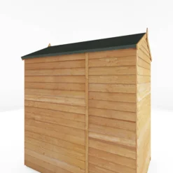 Mercia 6x4 Ft Reverse Apex Overlap Wooden Shed With Floor -Plant Garden World mercia 6x4 ft reverse apex overlap wooden shed with floor5029442076959 03c