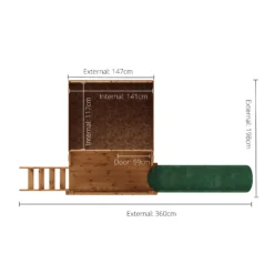 Mercia 7x5 Poppy European Softwood Tower Slide Playhouse Assembly Required 8 Mercia 7x5 Poppy European Softwood Tower Slide Playhouse Assembly Required -Plant Garden World mercia 7x5 poppy european softwood tower slide playhouse assembly required5029442076386 02t bq