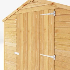 Mercia 8x6 Ft Apex Overlap Wooden 4 Windows Shed With Floor -Plant Garden World mercia 8x6 ft apex overlap wooden 4 windows shed with floor5029442085463 03c