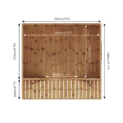 Mercia 8x8 Apex Shiplap Summer House With Double Door -Plant Garden World mercia 8x8 apex shiplap summer house with double door5029442075969 02t BQ