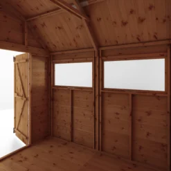 Mercia 8x8 Ft Barn Shiplap Wooden 2 Door Shed With Floor -Plant Garden World mercia 8x8 ft barn shiplap wooden 2 door shed with floor5029442009261 05c