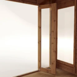 Mercia 8x8 Reverse Apex Tongue & Groove Summer House With Bi-fold Door -Plant Garden World mercia 8x8 reverse apex tongue groove summer house with bi fold door5029442089720 36c bq