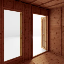 Mercia Maine 12x6 Ft Pent Shiplap Wooden Summer House With Double Door -Plant Garden World mercia maine 12x6 ft pent shiplap wooden summer house with double door5029442008905 06c