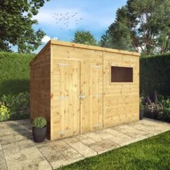 Mercia Premium 10x6 Ft Pent Shiplap Wooden 2 Door Shed With Floor 15 Mercia Premium 10x6 Ft Pent Shiplap Wooden 2 Door Shed With Floor -Plant Garden World mercia premium 10x6 ft pent shiplap wooden 2 door shed with floor5029442009285 01i