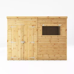 Mercia Premium 10x6 Ft Pent Shiplap Wooden 2 Door Shed With Floor 11 Mercia Premium 10x6 Ft Pent Shiplap Wooden 2 Door Shed With Floor -Plant Garden World mercia premium 10x6 ft pent shiplap wooden 2 door shed with floor5029442009285 02c
