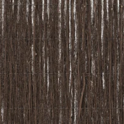 Natural Brushwood Garden Screen (H)1m (W)3m -Plant Garden World natural brushwood garden screen h 1m w 3m3663602428084 36c