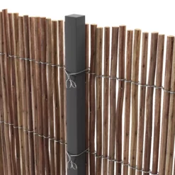 Natural Wicker Garden Screen (H)1m (W)3m -Plant Garden World natural wicker garden screen h 1m w 3m5059340671772 38c