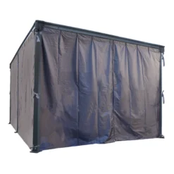 Palram 4/5K Grey Polyester (PES) Gazebo Curtain, Pack Of 4 (L)2170mm (W)4650mm 8 Palram 4/5K Grey Polyester (PES) Gazebo Curtain, Pack Of 4 (L)2170mm (W)4650mm -Plant Garden World palram 4 5k grey polyester pes gazebo curtain pack of 4 l 2170mm w 4650mm7290108137255 02c