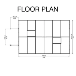 Palram Balance Silver 8x12 Greenhouse 18 Palram Balance Silver 8x12 Greenhouse -Plant Garden World palram balance silver 8x12 greenhouse7290103111465 02t