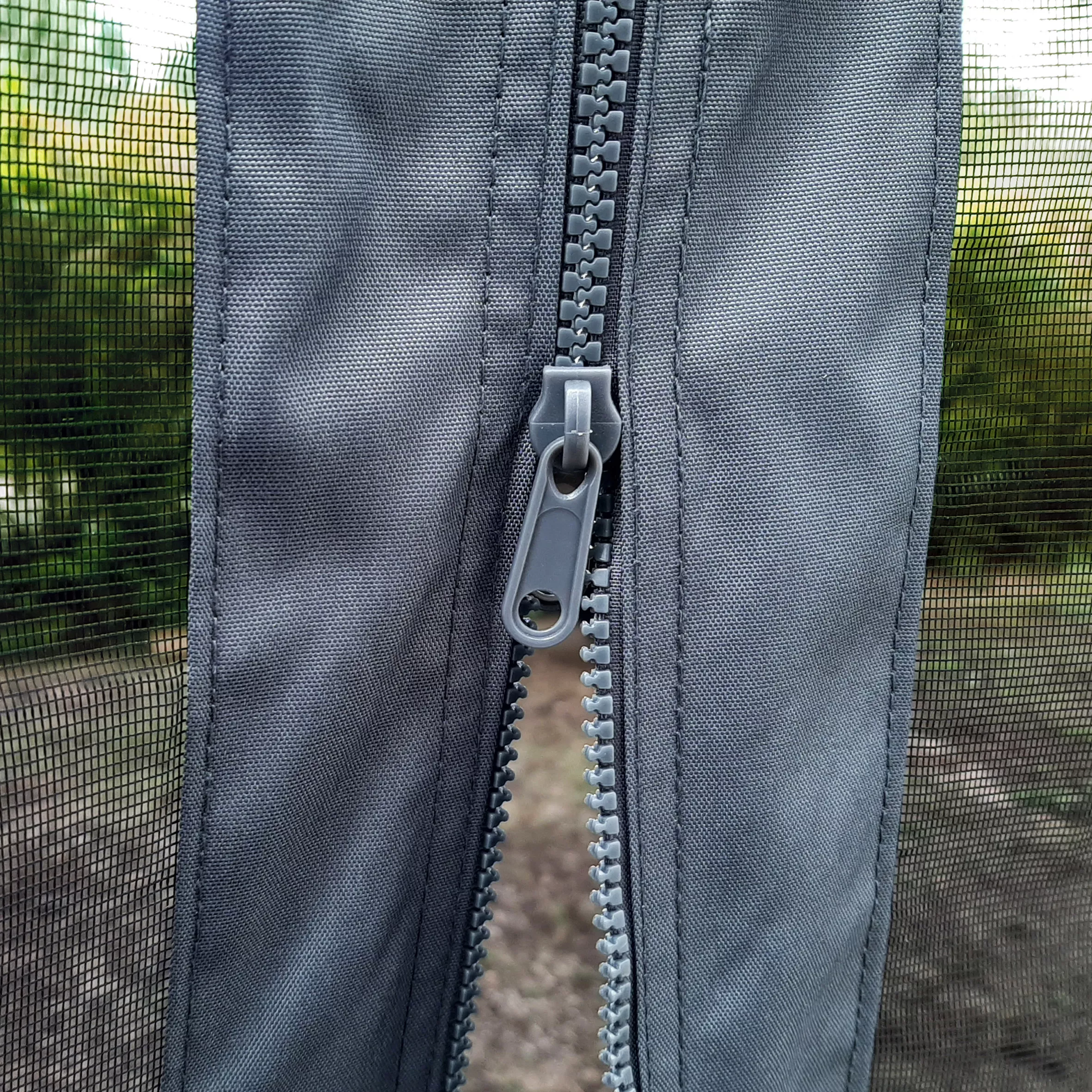 Palram - Canopia Dallas Grey Polyester (PES) Gazebo Netting, Pack Of 4 (L)2120mm (W)4400mm 5 Palram - Canopia Dallas Grey Polyester (PES) Gazebo Netting, Pack Of 4 (L)2120mm (W)4400mm - Image 5