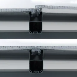 Palram - Canopia Feria Grey Non-retractable Awning, (L)4.25m (H)3.05m (W)3.85m -Plant Garden World palram canopia feria grey non retractable awning l 4 25m h 3 05m w 3 85m7290108134551 03i bq