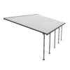 Palram - Canopia Feria Grey Non-retractable Awning, (L)7.87m (H)3.05m (W)3.85m