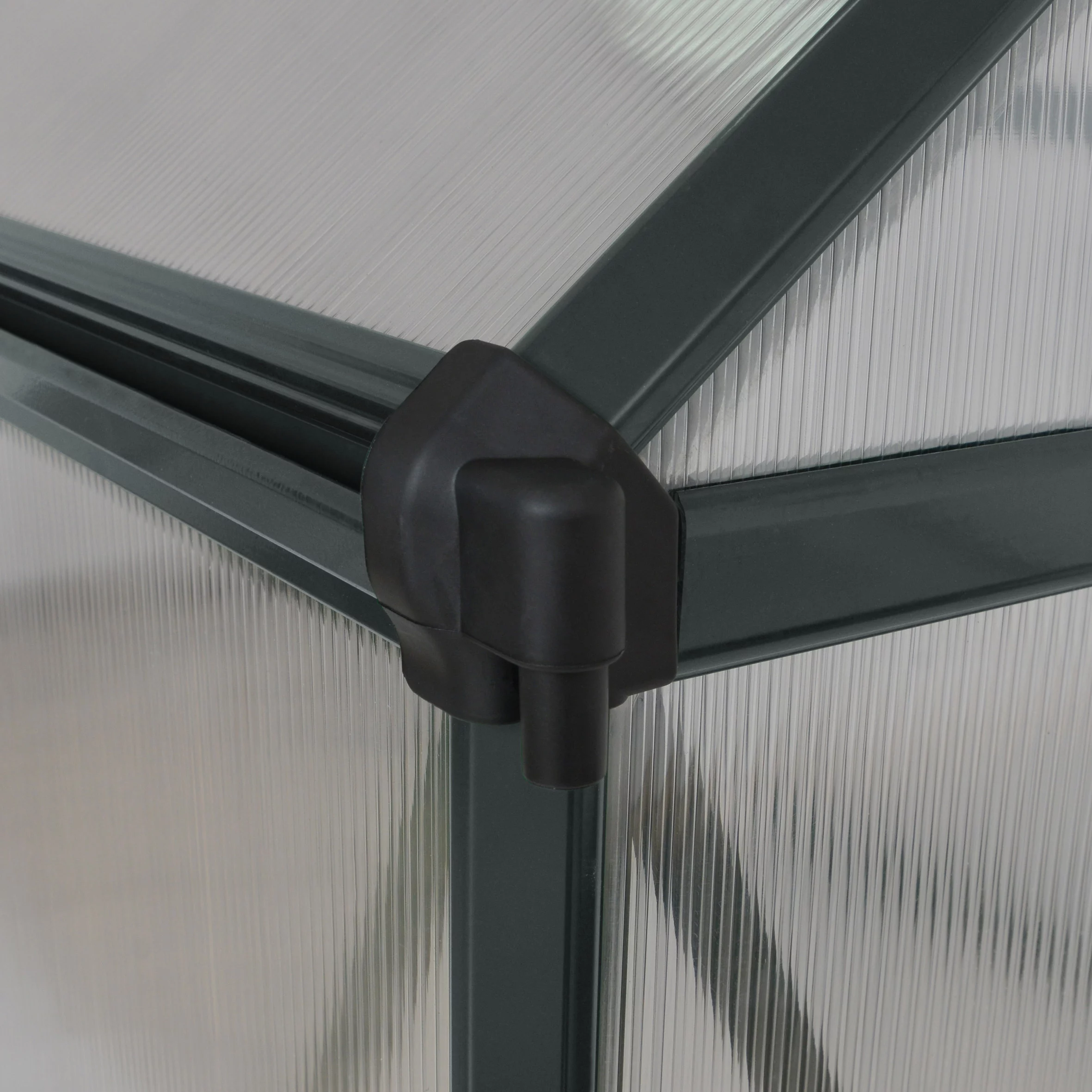 Palram - Canopia Mythos Grey 6X4 Greenhouse 2 Palram - Canopia Mythos Grey 6X4 Greenhouse - Image 2