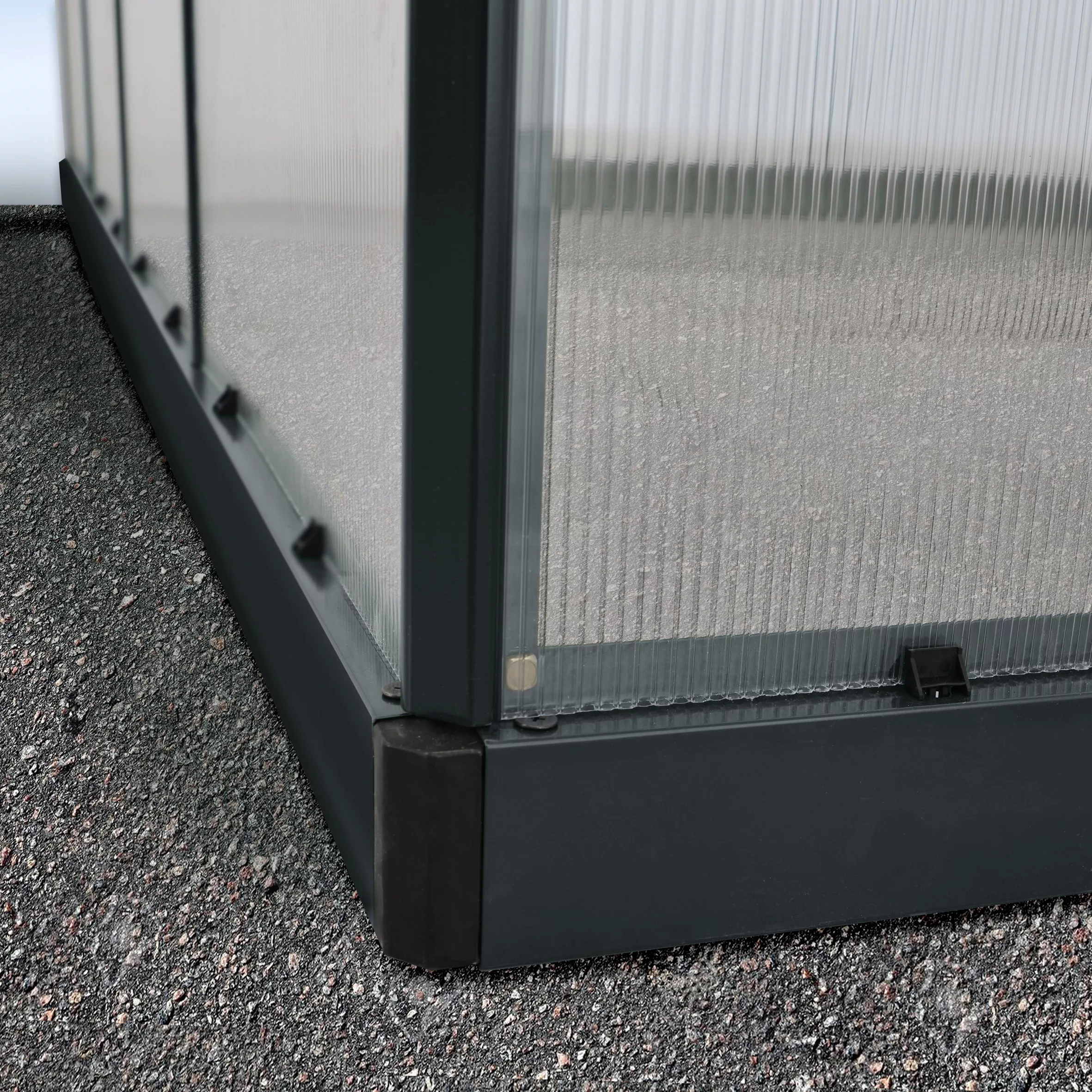 Palram - Canopia Mythos Grey 6X4 Greenhouse 5 Palram - Canopia Mythos Grey 6X4 Greenhouse - Image 5