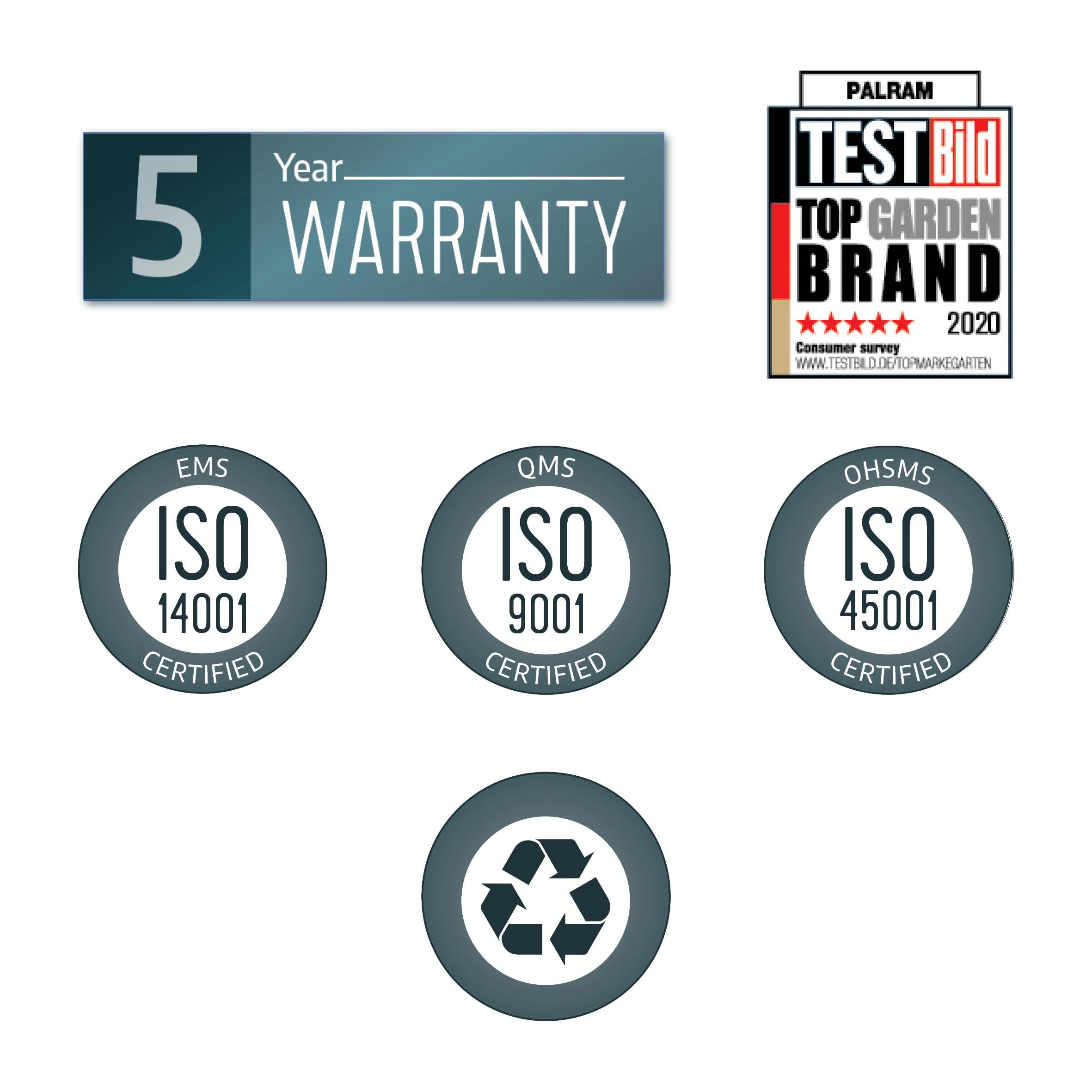 Palram - Canopia Mythos Grey 6X6 Greenhouse 8 Palram - Canopia Mythos Grey 6X6 Greenhouse - Image 8