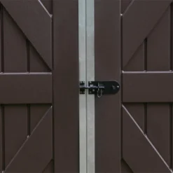 Palram - Canopia Skylight 6x10 Apex Tan Plastic Shed With Floor -Plant Garden World palram canopia skylight 6x10 apex tan plastic shed with floor7290108131154 36c BQ