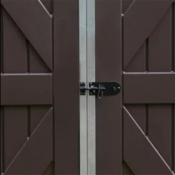 Palram - Canopia Skylight 6x12 Apex Tan Plastic Shed With Floor -Plant Garden World palram canopia skylight 6x12 apex tan plastic shed with floor7290108131161 36c BQ