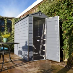 Palram - Canopia Skylight 6x4 Apex Dark Grey Plastic Shed With Floor 10 Palram - Canopia Skylight 6x4 Apex Dark Grey Plastic Shed With Floor -Plant Garden World palram canopia skylight 6x4 apex dark grey plastic shed with floor7290103121808 02i BQ