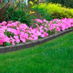 Primeur Grey Rubber Roman Stone Edging Roll (H)8.8cm (L)1.2m -Plant Garden World primeur grey rubber roman stone edging roll h 8 8cm l 1 2m5907736267477 03i bq