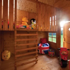 Rowlinson Playaway Swiss Cottage Apex Shiplap Playhouse -Plant Garden World rowlinson playaway swiss cottage apex shiplap playhouse5013856993230 02i BQ