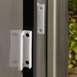 Rowlinson Trentvale 10x8 Apex Light Grey Metal Shed 20 Rowlinson Trentvale 10x8 Apex Light Grey Metal Shed -Plant Garden World rowlinson trentvale 10x8 apex light grey metal shed5013856206231 40c bq