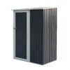 Rowlinson Trentvale 5x3 Pent Dark Grey Metal Shed