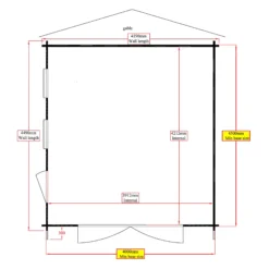 Shire 13x12 Bradenham Wooden Garage - Assembly Service Included 19 Shire 13x12 Bradenham Wooden Garage - Assembly Service Included -Plant Garden World shire 13x12 bradenham wooden garage assembly service included5019804383689 04t