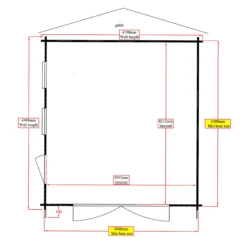 Shire 15x14 Bradenham Wooden Garage - Assembly Service Included -Plant Garden World shire 15x14 bradenham wooden garage assembly service included5019804111596 01t