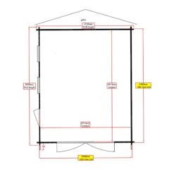 Shire 17x14 Bradenham Wooden Garage - Assembly Service Included -Plant Garden World shire 17x14 bradenham wooden garage assembly service included5019804425181 02t