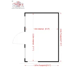 Shire 8x6 Loft Whitewood Pine Playhouse Assembly Service Included -Plant Garden World shire 8x6 loft whitewood pine playhouse assembly service included5019804111787 03t