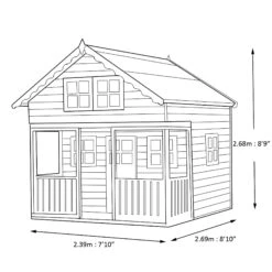 Shire 8x9 Lodge Whitewood Pine Playhouse Assembly Required 9 Shire 8x9 Lodge Whitewood Pine Playhouse Assembly Required -Plant Garden World shire 8x9 lodge whitewood pine playhouse assembly required5019804111831 03t