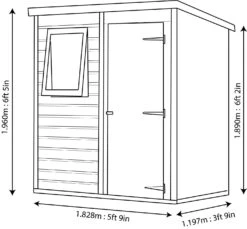 Shire Caldey 6x4 Ft Pent Shiplap Wooden Shed With Floor (Base Included) - Assembly Service Included 12 Shire Caldey 6x4 Ft Pent Shiplap Wooden Shed With Floor (Base Included) - Assembly Service Included -Plant Garden World shire caldey 6x4 ft pent shiplap wooden shed with floor base included assembly service included5019804665426 06bq