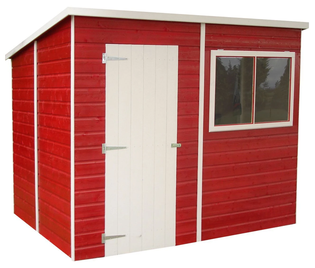 Shire Caldey 8x6 Ft Pent Shiplap Wooden Shed With Floor (Base Included) 1 Shire Caldey 8x6 Ft Pent Shiplap Wooden Shed With Floor (Base Included)