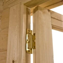 Shire Danbury 12x12 Toughened Glass Pent Tongue & Groove Wooden Cabin - Base Not Included -Plant Garden World shire danbury 12x12 toughened glass pent tongue groove wooden cabin base not included5019804414734 38c