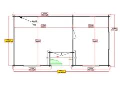 Shire Elveden 26x14 Toughened Glass Apex Tongue & Groove Wooden Cabin - Base Not Included -Plant Garden World shire elveden 26x14 toughened glass apex tongue groove wooden cabin base not included5019804111527 02t