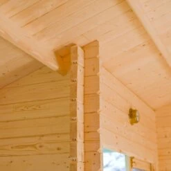 Shire Elveden 26x14 Toughened Glass Apex Tongue & Groove Wooden Cabin - Base Not Included -Plant Garden World shire elveden 26x14 toughened glass apex tongue groove wooden cabin base not included5019804111527 05i bq