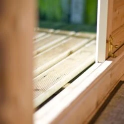 Shire Elveden 26x14 Toughened Glass Apex Tongue & Groove Wooden Cabin - Base Not Included -Plant Garden World shire elveden 26x14 toughened glass apex tongue groove wooden cabin base not included5019804111527 06i