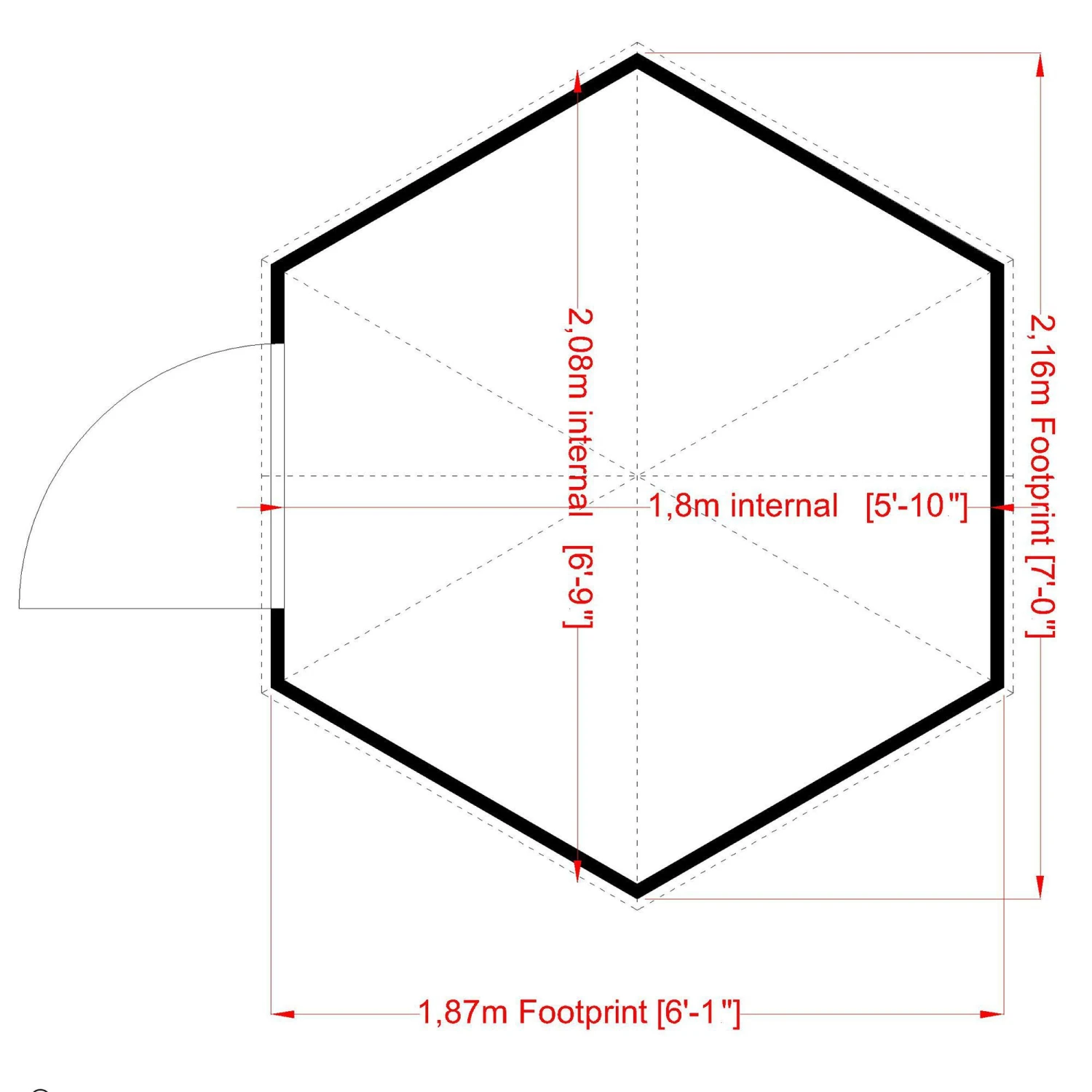 Shire Gazebo 7x7 Shiplap Wooden Summer House - Assembly Service Included 3 Shire Gazebo 7x7 Shiplap Wooden Summer House - Assembly Service Included - Image 3