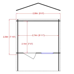 Shire Hopton 10x8 Toughened Glass Apex Tongue & Groove Wooden Cabin - Base Not Included 7 Shire Hopton 10x8 Toughened Glass Apex Tongue & Groove Wooden Cabin - Base Not Included -Plant Garden World shire hopton 10x8 toughened glass apex tongue groove wooden cabin base not included5019804119134 02t bq