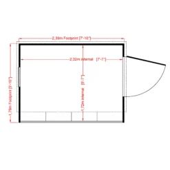 Shire Iceni 8x6 Ft Pent Shiplap Wooden Shed With Floor - Assembly Service Included -Plant Garden World shire iceni 8x6 ft pent shiplap wooden shed with floor assembly service included5019804119004 02t bq